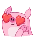 Video sticker 😍 Nick Wallow Pig