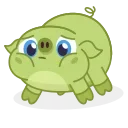 Video sticker 🤮 Nick Wallow Pig