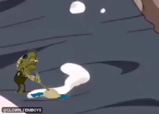 Video sticker 😉 Freaky SpongeBob @CLOWN_FEMBOYS