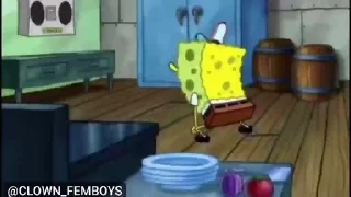 Video sticker 😃 Freaky SpongeBob @CLOWN_FEMBOYS