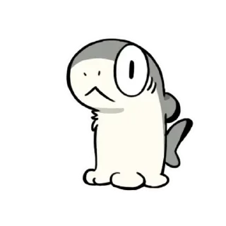 Telegram sticker 😊 Sharkitty鯊貓 調皮搗蛋動態貼圖 @kal_pc
