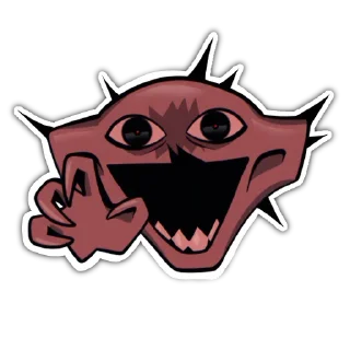 Telegram sticker 😳 PHEN228 by @GLOOMY_ANON