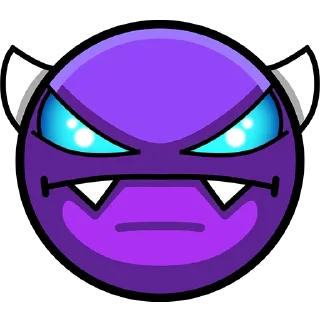 Telegram sticker 👿 Geometry Dash @SnowNetushki