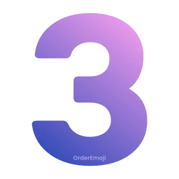 Sticker 3️⃣ Letters ➜ @emodzistickery