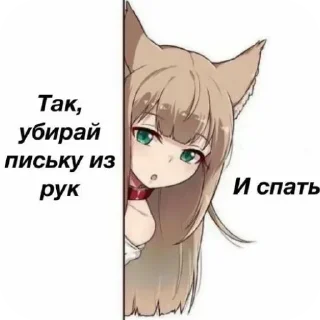 Telegram sticker 🐱 Больше стиков тут: @stikery4