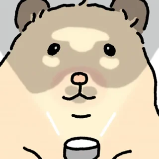 Video sticker ⭐ 햄스터 확대 7 @manbull_sticker_bot
