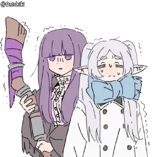 Sticker 🥶 Yunayu is Pink | @Onishiki @OniGP