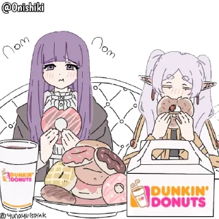 Telegram sticker 😋 Yunayu is Pink | @Onishiki @OniGP