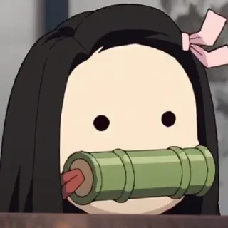 Telegram sticker 🎋 Nezuko 🎋 (@TodorokiShouto)
