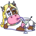 Sticker 🍸 UniCow