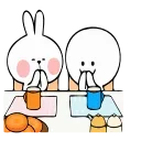 Telegram sticker 😁 spoiled rabbit @tgsticker @farsisticker