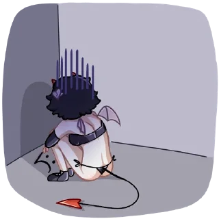 Telegram sticker 😞 Ивэлтин; больше:@wkwkwal