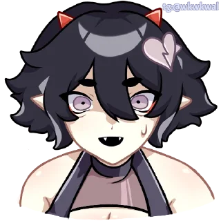 Telegram sticker 😨 Ивэлтин; больше:@wkwkwal