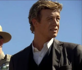 Telegram sticker 😬 the mentalist :: @fStikBot