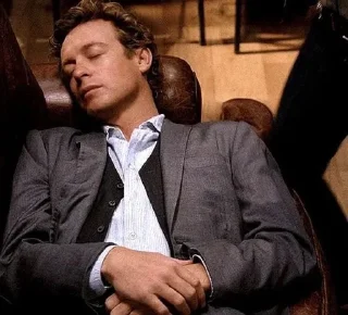 Video sticker 😴 the mentalist :: @fStikBot