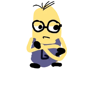 Telegram sticker 😑 миньоны
