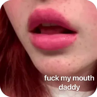 Video sticker 🖤 dirty talks @cutensexy18