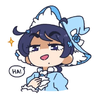Telegram sticker 😏 Starry Flowers
