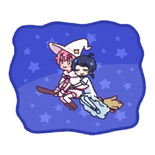 Telegram sticker ⭐️ Starry Flowers