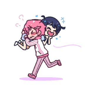 Telegram sticker 🏃‍♂ Starry Flowers