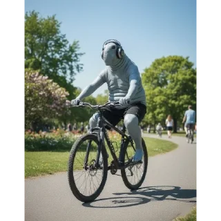 Телеграм стикер 🚴‍♂️ KOMUL