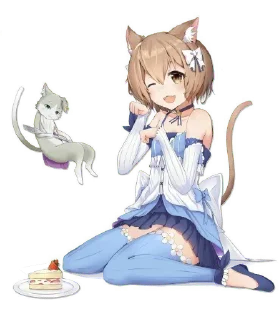 Telegram sticker 🍫 CatOmania