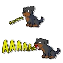 Telegram sticker 😤 Havok Rotty