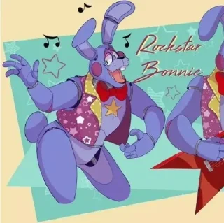 Telegram sticker 🎸 Ⲣⲟⲕⲥⲧⲁⲣ Ⳝⲟⲏⲏυ @FNaFStickersss :: @fStikBot