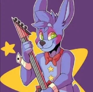 Telegram sticker 🎸 Ⲣⲟⲕⲥⲧⲁⲣ Ⳝⲟⲏⲏυ @FNaFStickersss :: @fStikBot