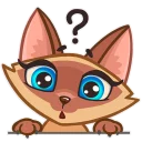 Telegram stiker 😯 Siamese Kitty