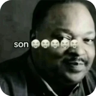 Video sticker 🙂 holy reaction