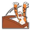 Video sticker 💢 Tiger