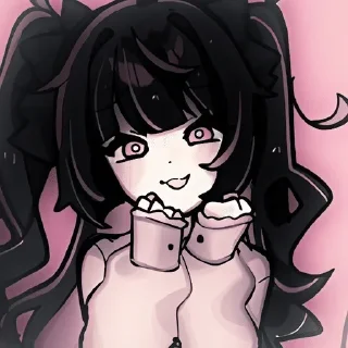 Telegram sticker 🎀 ᅠ🎀 ; 𝐃𝖺𝖿𝗇𝗒 𝐃𝗋𝖺𝗐ᅠ⸻ᅠ@enliar