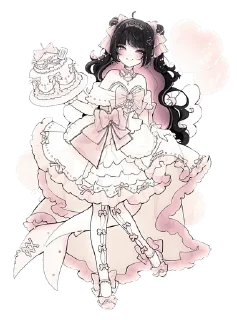 Telegram sticker 🎀 ᅠ🎀 ; 𝐃𝖺𝖿𝗇𝗒 𝐃𝗋𝖺𝗐ᅠ⸻ᅠ@enliar