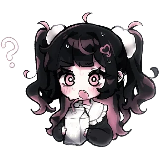 Telegram sticker 🎀 ᅠ🎀 ; 𝐃𝖺𝖿𝗇𝗒 𝐃𝗋𝖺𝗐ᅠ⸻ᅠ@enliar