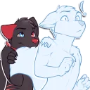Video sticker 👅 Stealth the fox