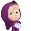Video sticker 😒 Masha by @TgEmojiy