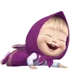 Sticker 😄 Masha by @TgEmojiy