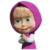 Video sticker 😋 Masha by @TgEmojiy