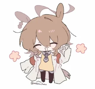 Telegram sticker 🤩 Агнес тахион (for Yuki)