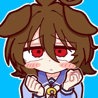 Sticker 🤩 Агнес тахион (for Yuki)