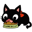 Telegram sticker 🍲 Gamercat