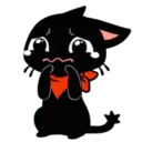 Telegram sticker 😭 Gamercat
