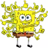 Video sticker 👍 Губка Боб ...