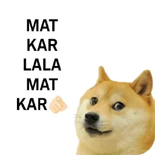 Video sticker 🐶 🤠👺@kirxt_mehra