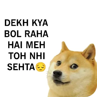 Video sticker 🐶 🤠👺@kirxt_mehra