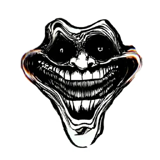 Telegram sticker 😂 троллфейсманго