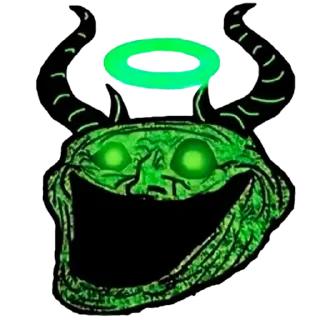 Sticker 😀 троллфейсманго