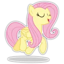 Sticker 🎶 Fluttershy by @kalsertlt