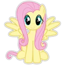 Video sticker 👐 Fluttershy by @kalsertlt